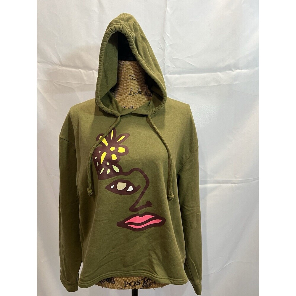 Take Pride Womens Crop Hoodie Size L